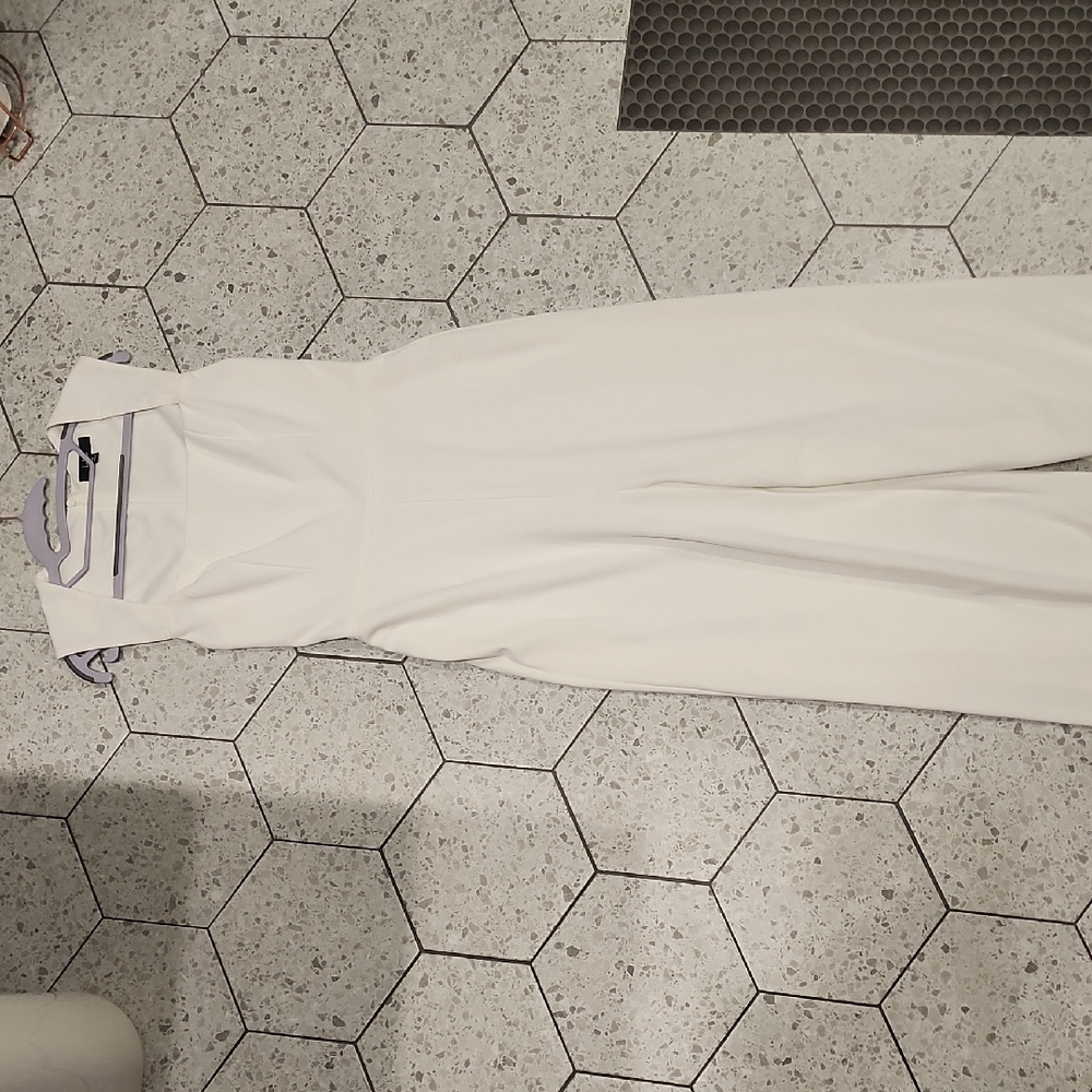 Lulu's Chic White Jumpsuit